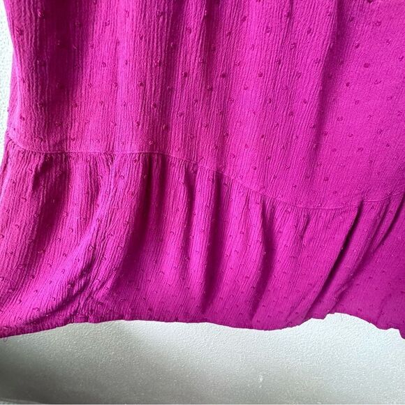 Torrid Tank Top Women’s Pink Tiered Adjustable Straps Size 6X - Picture 6 of 10